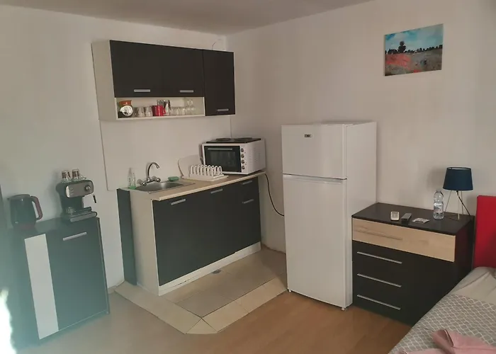 Апартамент тих двустаен самостоятелен с двор,до площада на